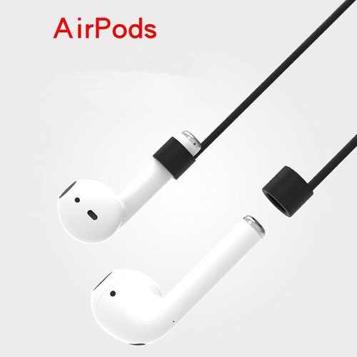 For Apple AirPods 1 2 3 Silicone Anti-lost Neck Strap Wireless Earphone String - Picture 3 of 14