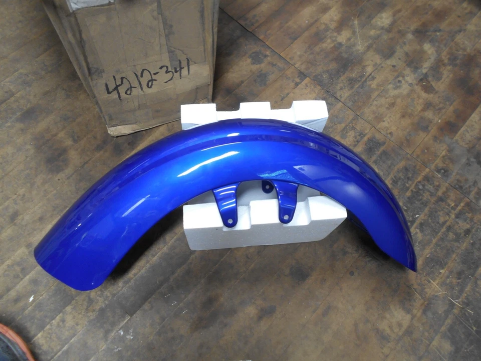 Guardabarros delantero azul polaris victoria kingpin 1014212-341 en caja nuevo de fábrica Foto 3 de 4