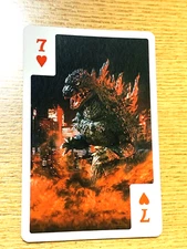 Godzilla  Playing Cards Poker Card  TOHO  From Japan  C-49