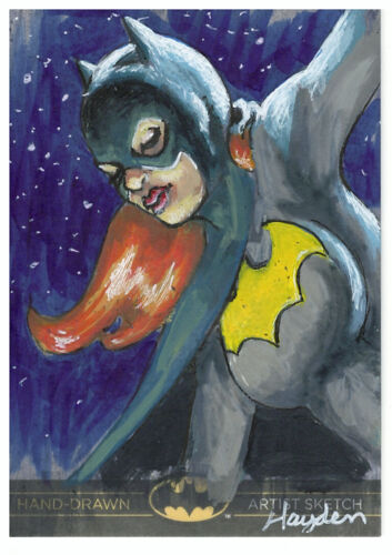 DC Comics Batman: The Legend Batgirl  Artist Sketch Card  - from Cryptozoic - Picture 1 of 2