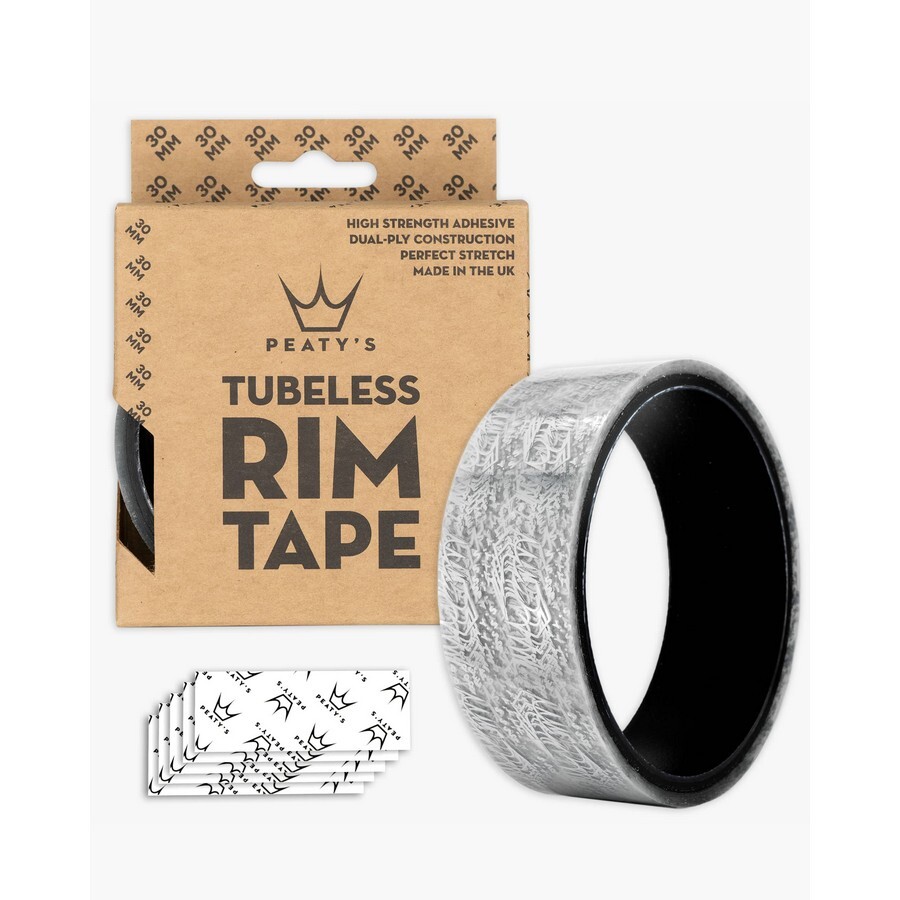 nastro tubeless rim tape 9m x 21mm Peatys bicicletta