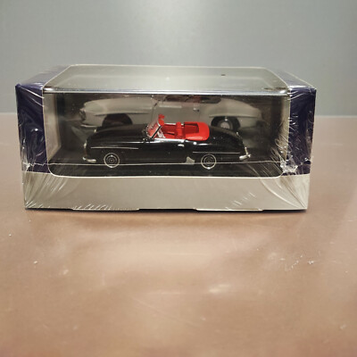 Atlas 1/43 Mercedes Benz 190 SL 1955 Black  Scale model Car