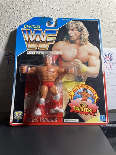 WWF Texas Tornado MOC HASBRO series 3 Wrestling Fi...