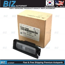 Genuine Rear License Plate Light Lamp RIGHT for 2017-25 Hyundai Kia 92502-F6000