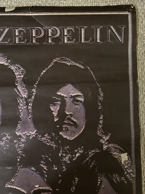 ＬＥＤ・ＺＥＰＰＥＬＩＮ　ピンナップポスター（非売品） Vintage Original Led Zeppelin Poster 1969 Visual Thing Inc