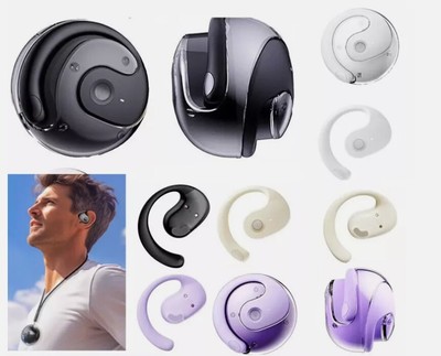 Kabellose Kopfhörer Bluetooth 5.4 Stereo Ohr-Haken Headset TWS Ohrentelefone