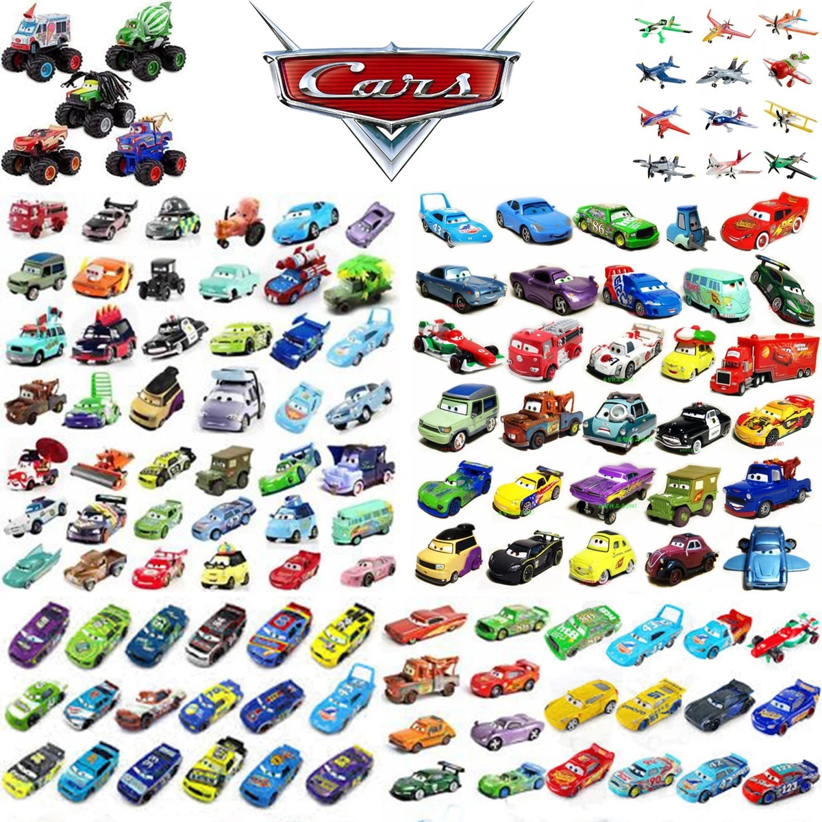 Disney Pixar Cars 3 2 1 Diecast 1 43 Metallo Mattel Disney Store