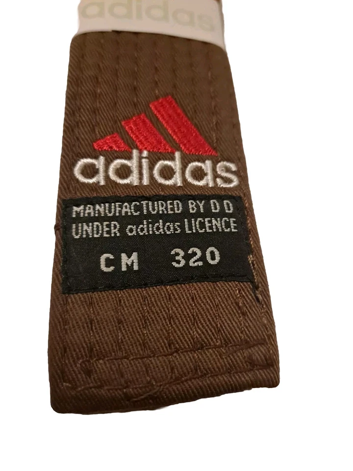Cinturón Adidas Artes Marciales Talla 6(320)cm Color Marrón Cinturón Nuevo Foto 4 de 4
