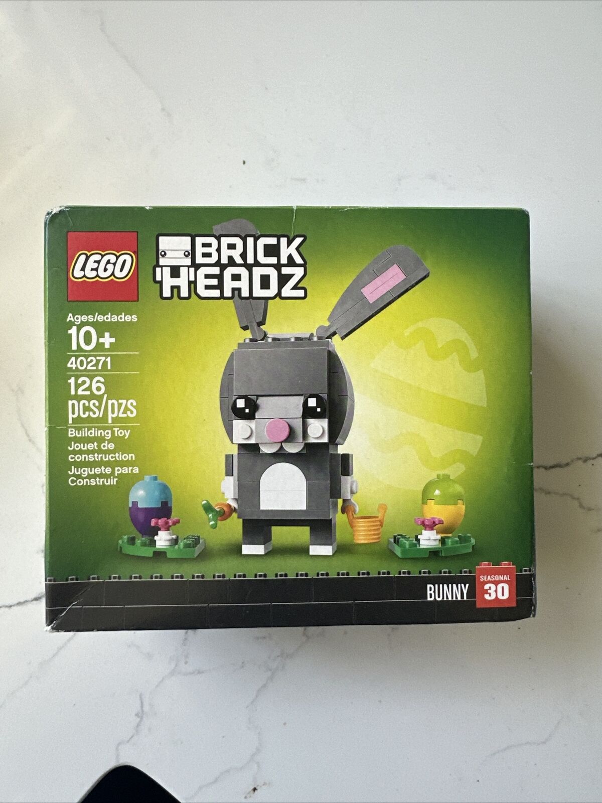 LEGO Holiday BrickHeadz 40271 - Easter Bunny - 126 Pcs - New. Sealed. Retired