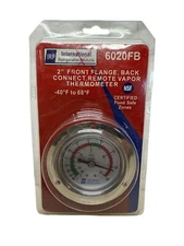 IRP Thermometer Remote Vapor 2" Front Flange Back Connect -40°- 68°F 6020FB