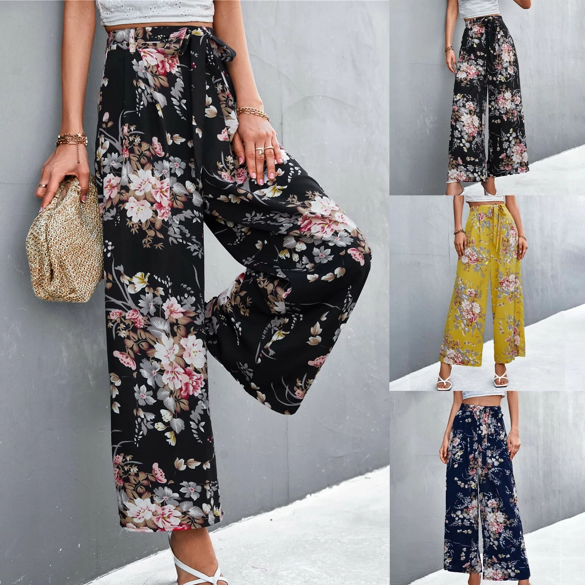 Spandex palazzo store pants