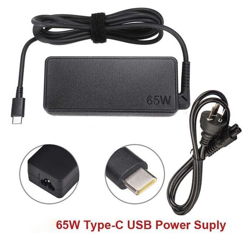 45W 65W 90W USB-C Type-C Adapter Laptop Charger For Lenovo ThinkPad Dell Acer HP - Picture 17 of 22