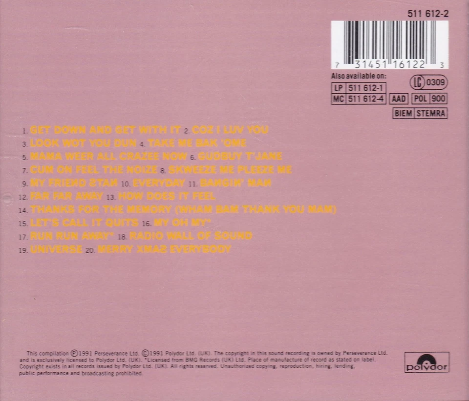 Slade - Wall of Hits - Bild 2 von 3