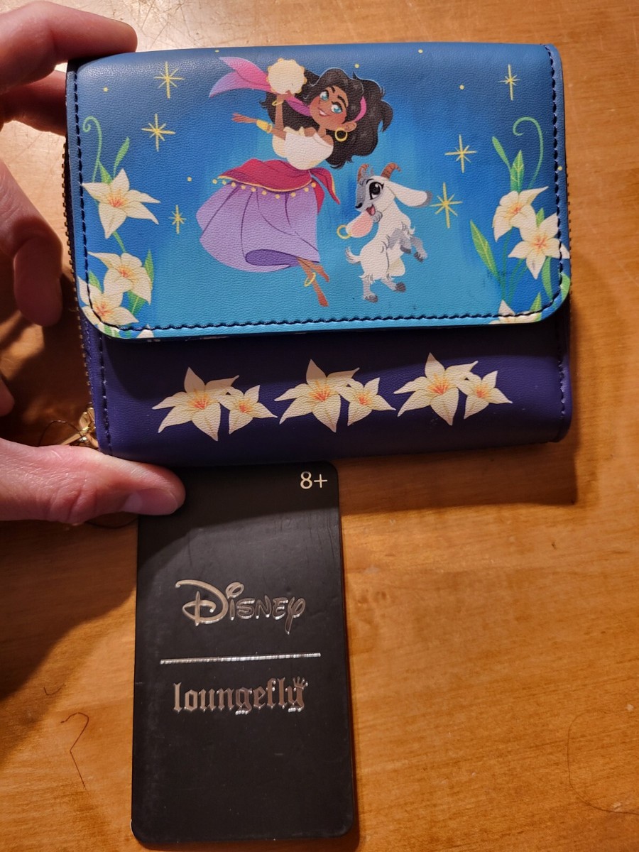 Disney Loungefly Esmeralda & Djali Hunchback of Notre Dame Floral