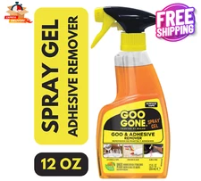 ✅ Goo Gone Pro-Power | Tape, Adhesive & Grease Remover Spray Gel | Citrus | 12oz