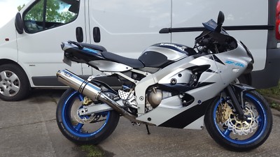 Kawasaki ZX6R G - J & A1P Modell Edelstahl Performance Motorrad Auspuff Schalldämpfer