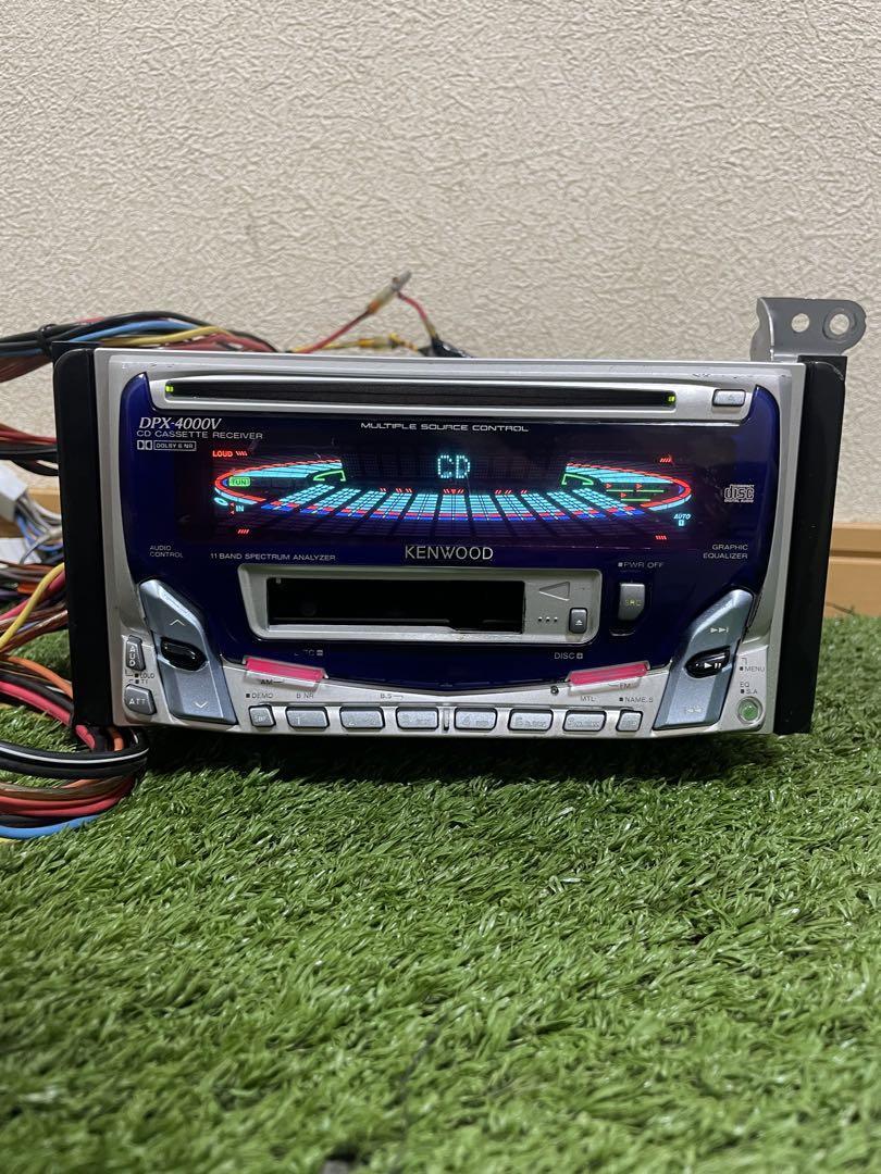 KENWOOD DPX-4000V dual-size CD Cassette Player 2DIN