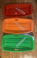 SNOW SLED  TOBOGGAN FOR KIDS & ADULTS. 3 PCS.