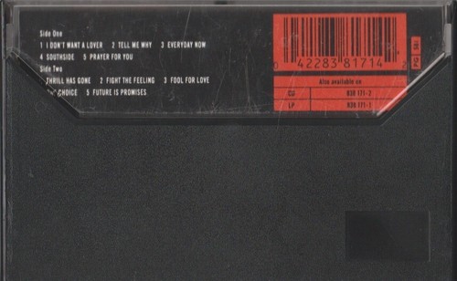 Texas 'Southside' Cassette Album (1989) - Picture 2 of 2