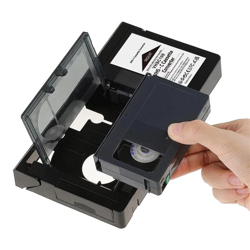 PRO VHS to VHSC Tape Converter Player VHS-C VHS-C Cassette VCR Motorized Adapter - Picture 7 of 12