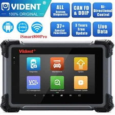 VIDENT iSmart800Pro Full System Auto Diagnostic Tool OBDII Scanner TOOL CAN FD