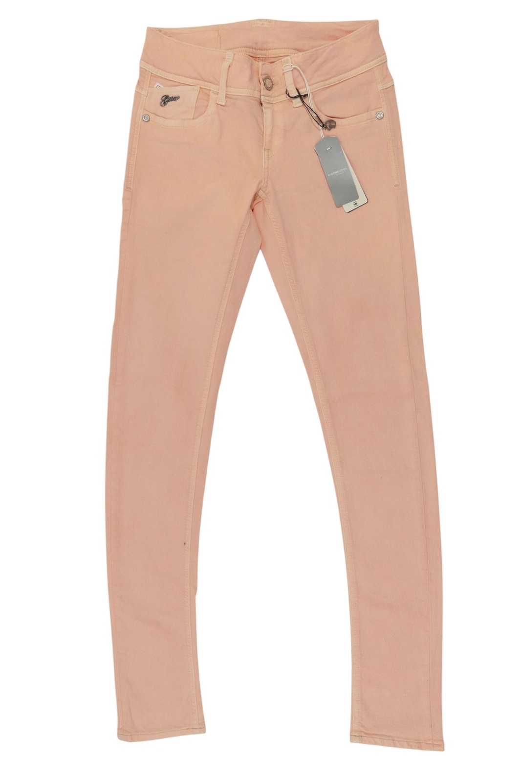 G-Star Lynn Skinny COJ WMN Women's Jeans Pants W28 L32 28/32 Orange Salmon New