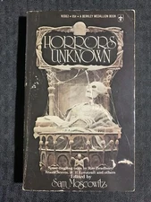 1976 HORRORS UNKNOWN by Sam Moscowitz VG- 3.5 Berley Medallion Paperback