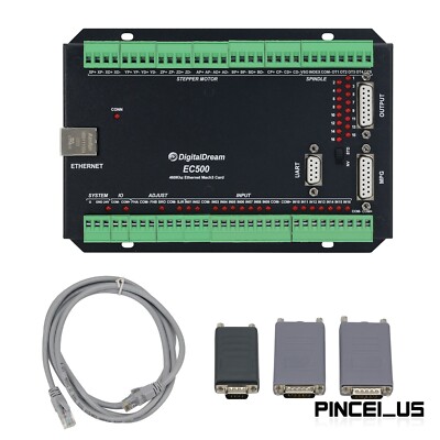 EC500 4 Axis CNC Motion Controller for Mach3 with Ethernet Communication pe66