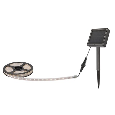 Rabalux Solarleuchte Außenleiste Außenbereich Für Garten LED IP44 300 cm
