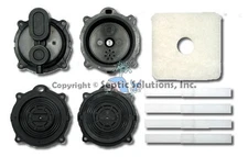 SECOH EL-SERIES SEPTIC AIR PUMP REPAIR PARTS REPAIR KIT - FREE SHIPPING