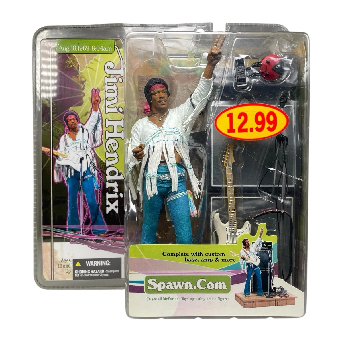 JIMI HENDRIX AUG 18, 1969 8:04AM マクファーレン McFARLANE TOYS JIMI HENDRIX AUG 18, 1969 8:04AM NEW 787926123708