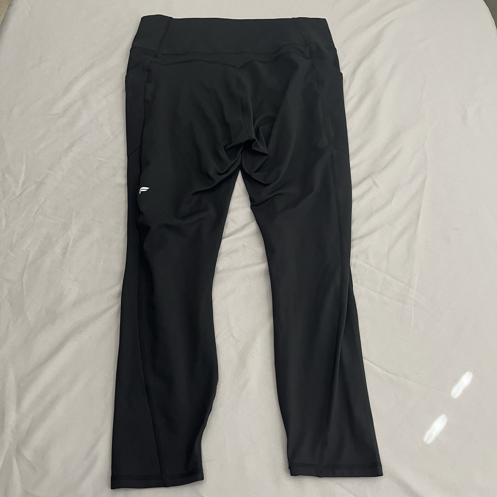 Fabletics Women's PureLuxe Black Leggings XL Ankle High Waist