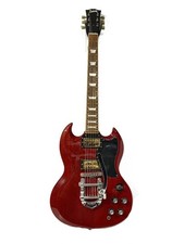 BUNNY Electric Guitar Rsg-55 63 Mod 2010 Body Only SG Type Bigsby PU Used