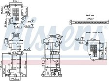 Kühler, Abgasrückführung Stahl 989503 NISSENS für IVECO DAILY IV Kasten