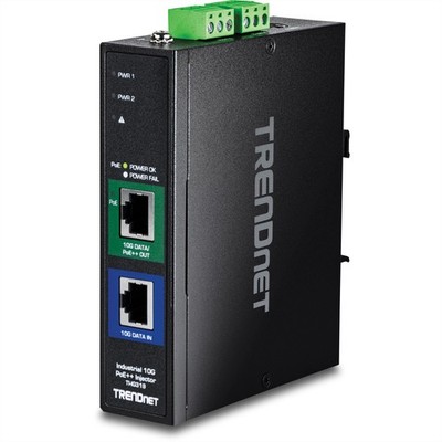 TRENDnet TI-IG319 PoE+ Injektor Industrial 10G PoE-Injektor ~D~