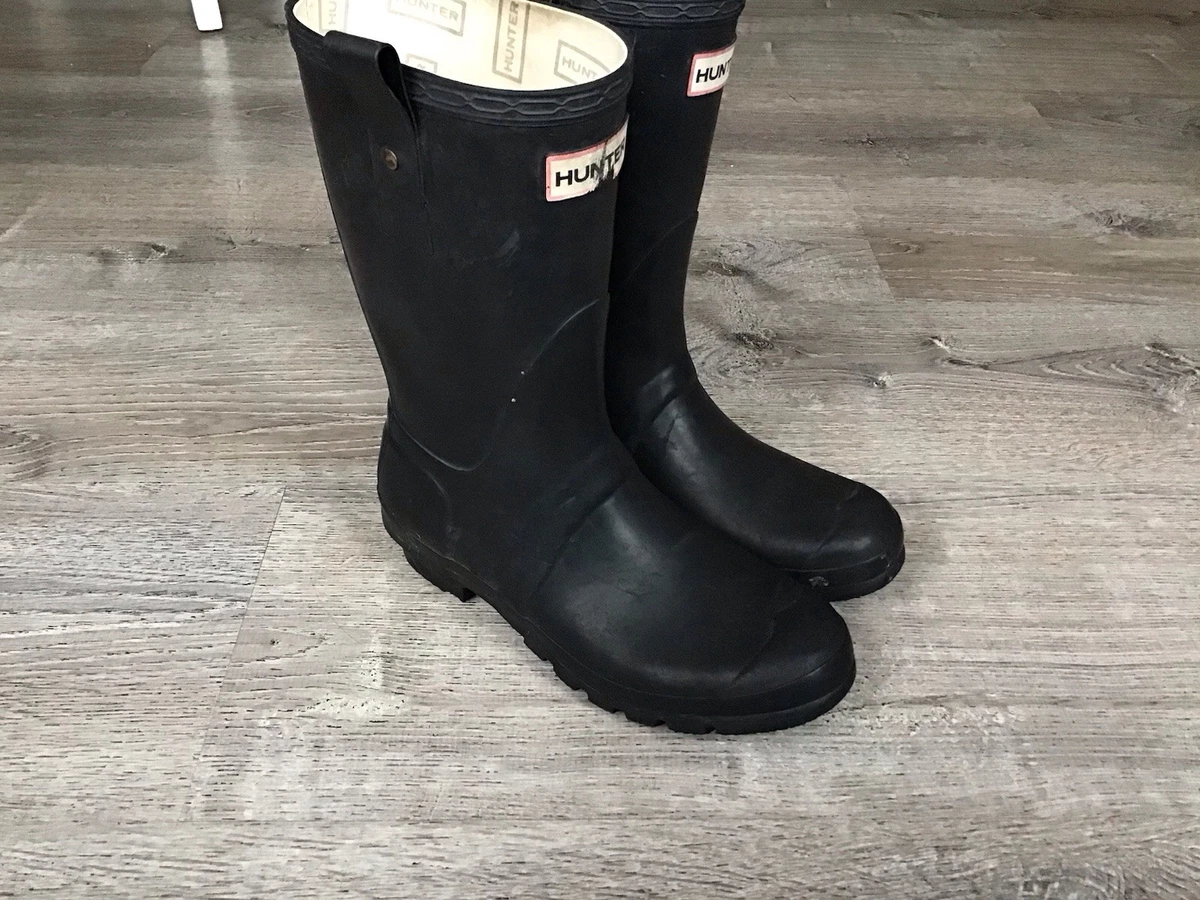 Black Hunter Rain Boots for Women for sale | eBay