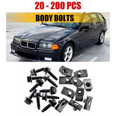 20-200PCS For KIA Body Bolts U-nut Clips Engine Under Cover Splash Shield Guard