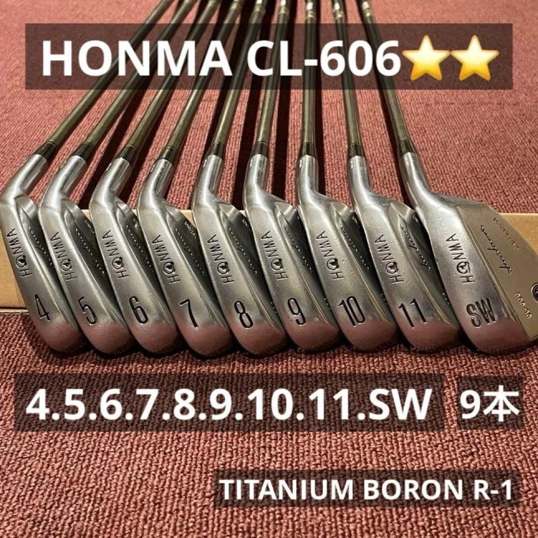 HONMA CL 606 アイアンセット 10本セット Honma Cl 606 for sale | eBay