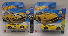 HOT WHEELS 2 cars , Ferrari F40 Competizione + Ferarri 365 GTB ... BRAND NEW
