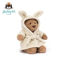 Jellycat Bathrobe Bartholomew Bear NWT-Birthday Gift Cute Toys