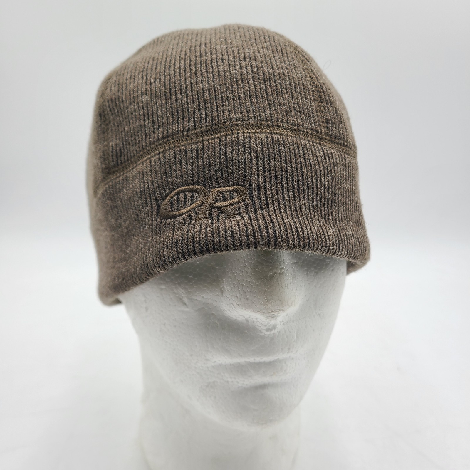 B55 Outdoor Research Hat Brown Wool Blend Beanie Size Large / XL