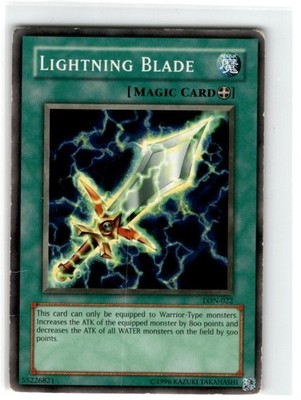 Yu-Gi-Oh! Lightning Blade Unlimited LON-022 Heavily Played Common