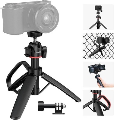 SmallRig Tripod Tragbares Mini-Tischstativ in Karabinerform mit 360°-Kugelkopf
