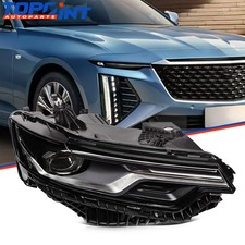 For 2020-2023 Cadillac XT6 LED Headlights Assembly Right Side w/Projector