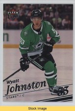 2025-26 Upper Deck Fleer Ultra Rainbow Foil Wyatt Johnston #26 READ qx6