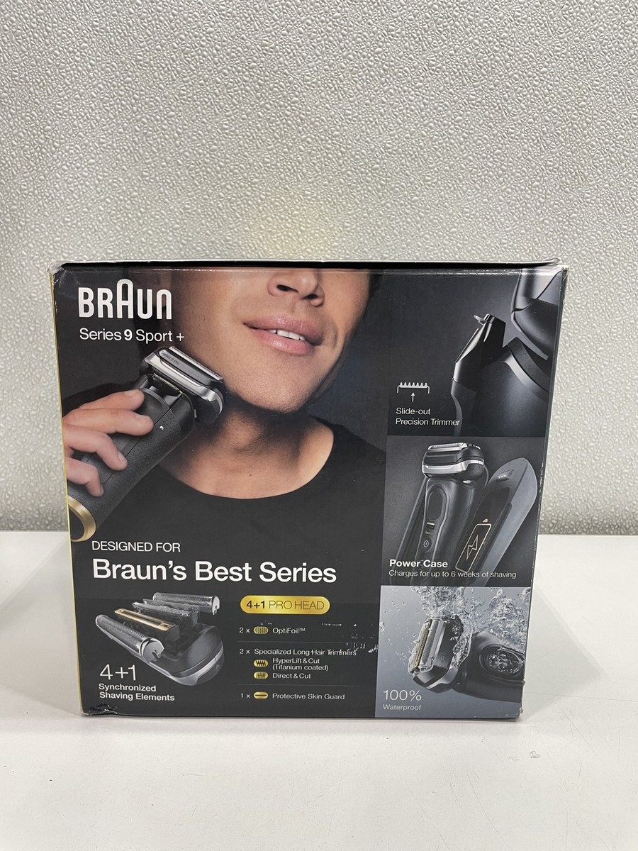 Braun Series 9 Sport + Electric Shaver With Clean And Charge