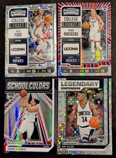 2024-25 Panini Contenders UConn - Red White Blue / Holofoil Dots - Pick!