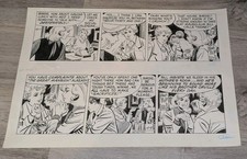Winnie Winkle by Frank Bolle Raduta Original Comic Storyboard Artwork 1983