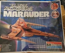 1979 Monogram Buck Rogers Draconian Marauder Model Kit #6031, Mint in Sealed Box