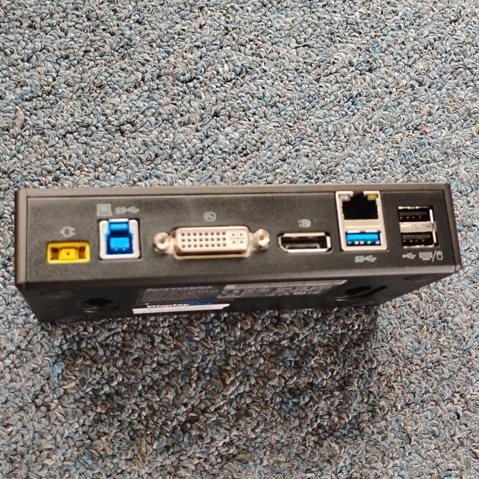 Lenovo ThinkPad USB 3.0 Pro Dock Station para ThinkPad T440 T440s T440p 40A7 Foto 4 de 4